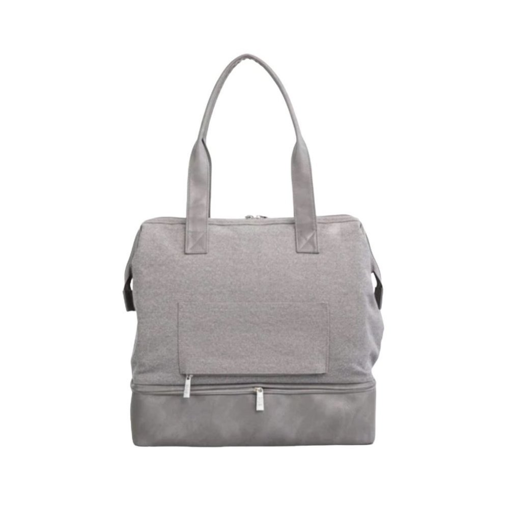 BEIS Weekender Bag in Grey